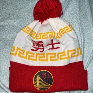 golden state warriors special edition chinese new year adidas beanie